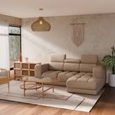 Windsor Fabric Sectional Slider Sofa